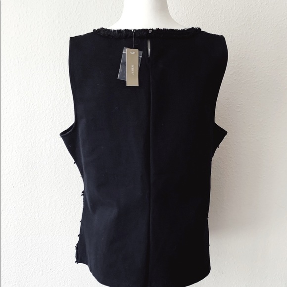 J. Crew Fringe Tweed Shell - Picture 2 of 3